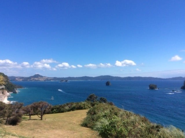 View from Cathedral Cove Carpark